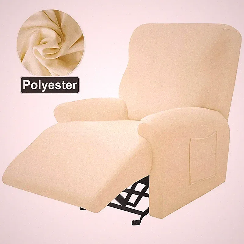 1/2/3 Seater Recliner Elastic Covers Armchair Cover Sofa Slipcover Adjustable