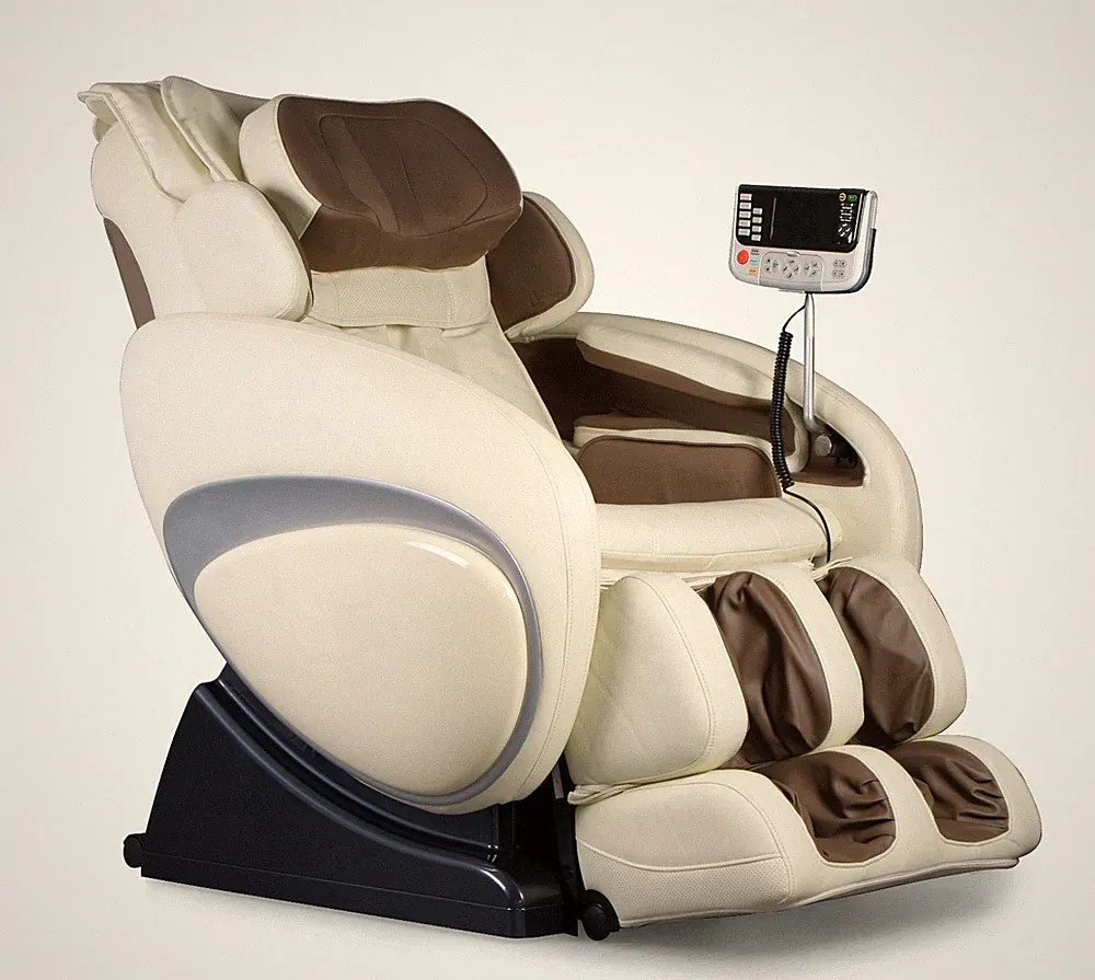 Osaki OS-4000 Cream Zero Gravity Massage Chair Recliner + 3YR In-Home Warranty