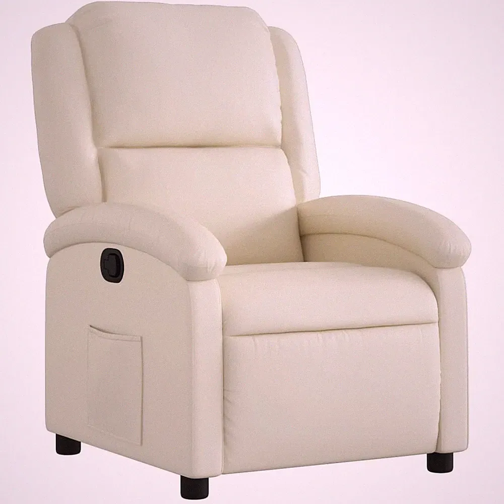 Recliner Chair Wingback Armchair for Home Theater Cinema Faux Leather vidaXL