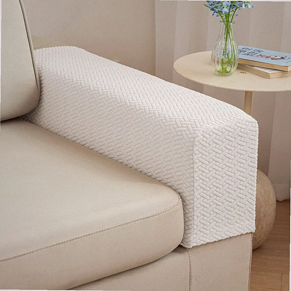 Sofa Arm Covers Recliner Couch Armrest Covers Chair Arm Covers Protectors (Te...