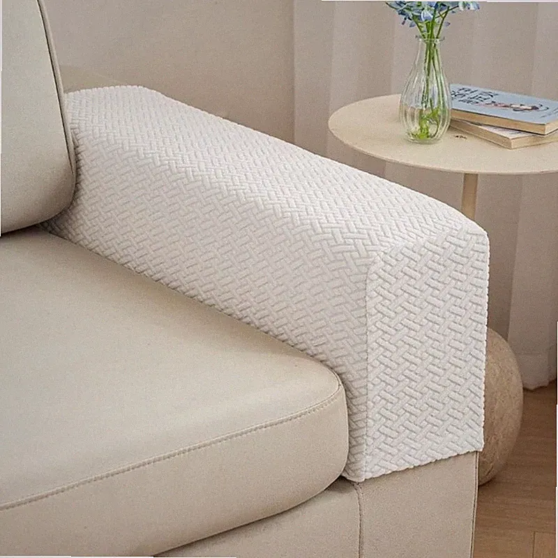Sofa Arm Covers Stretch Fit Anti Slip Durable Easy Clean Machine Washable New